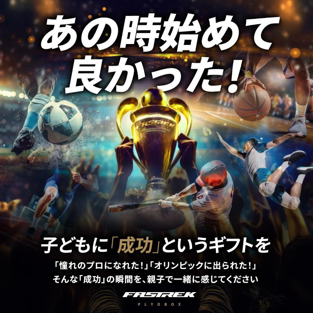 元Jリーガー監修！ FASTREK プライオボックス ジャンプボックス 4段