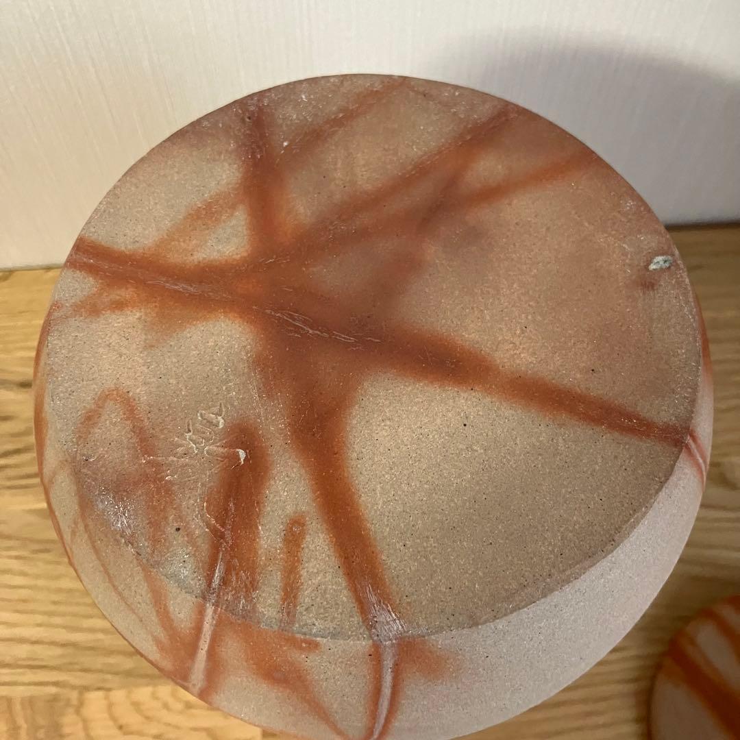 備前焼　緋襷　水差し　茶器