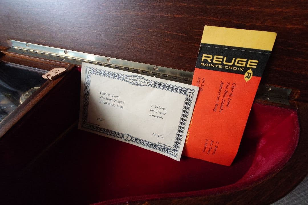 REUGE ピアノ型オルゴール