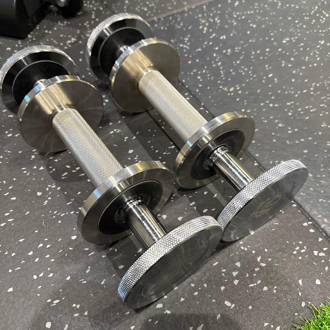 GFCダンベル　ハンドルSUS304 ミドルスクリューセット