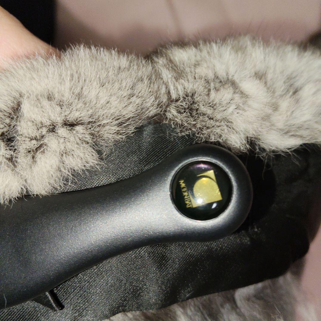 チンチラマフラーショール、、極美品