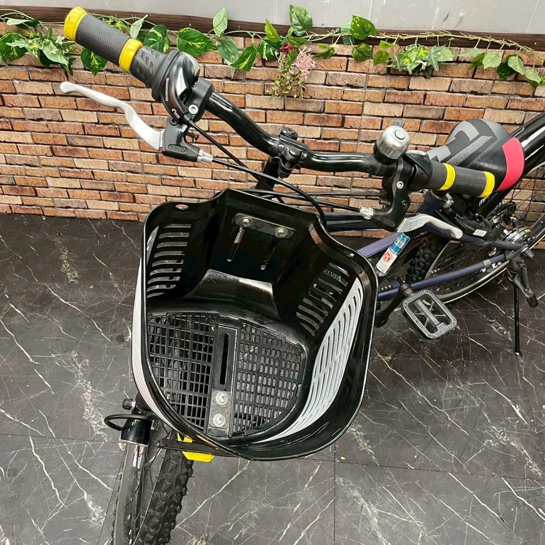 引取り価格【69】子供用自転車 子供車 ブリヂストン CFJ 紺色 22インチ