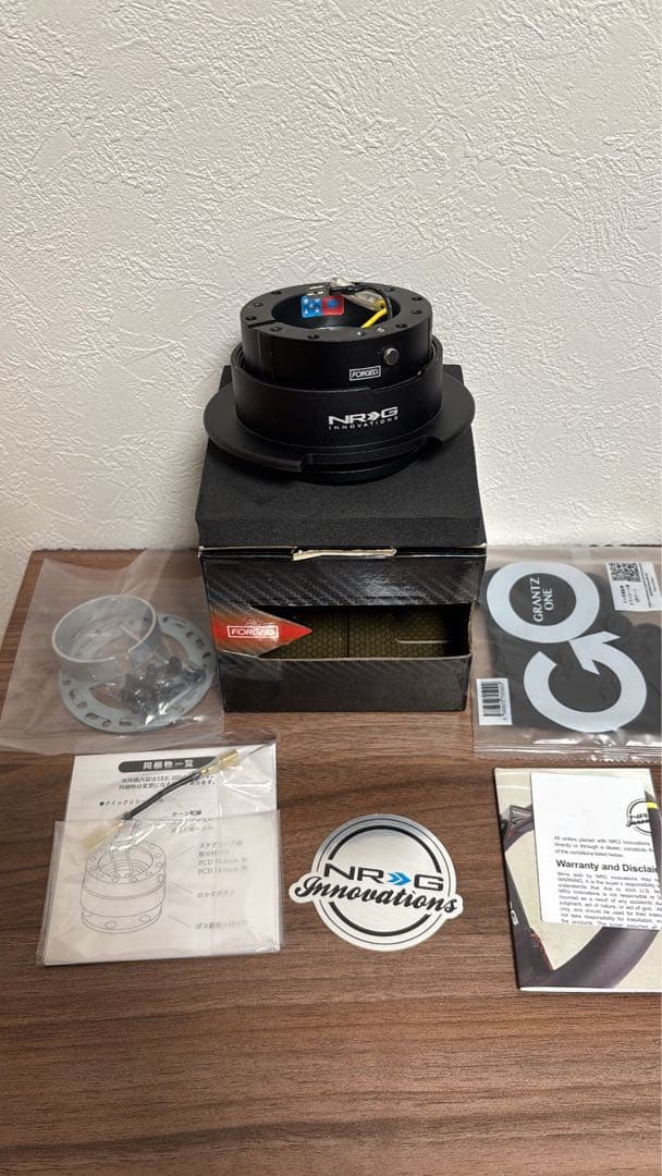 （今週中のご購入で、値下げします！）NRG クイックリリース SRK-250BK