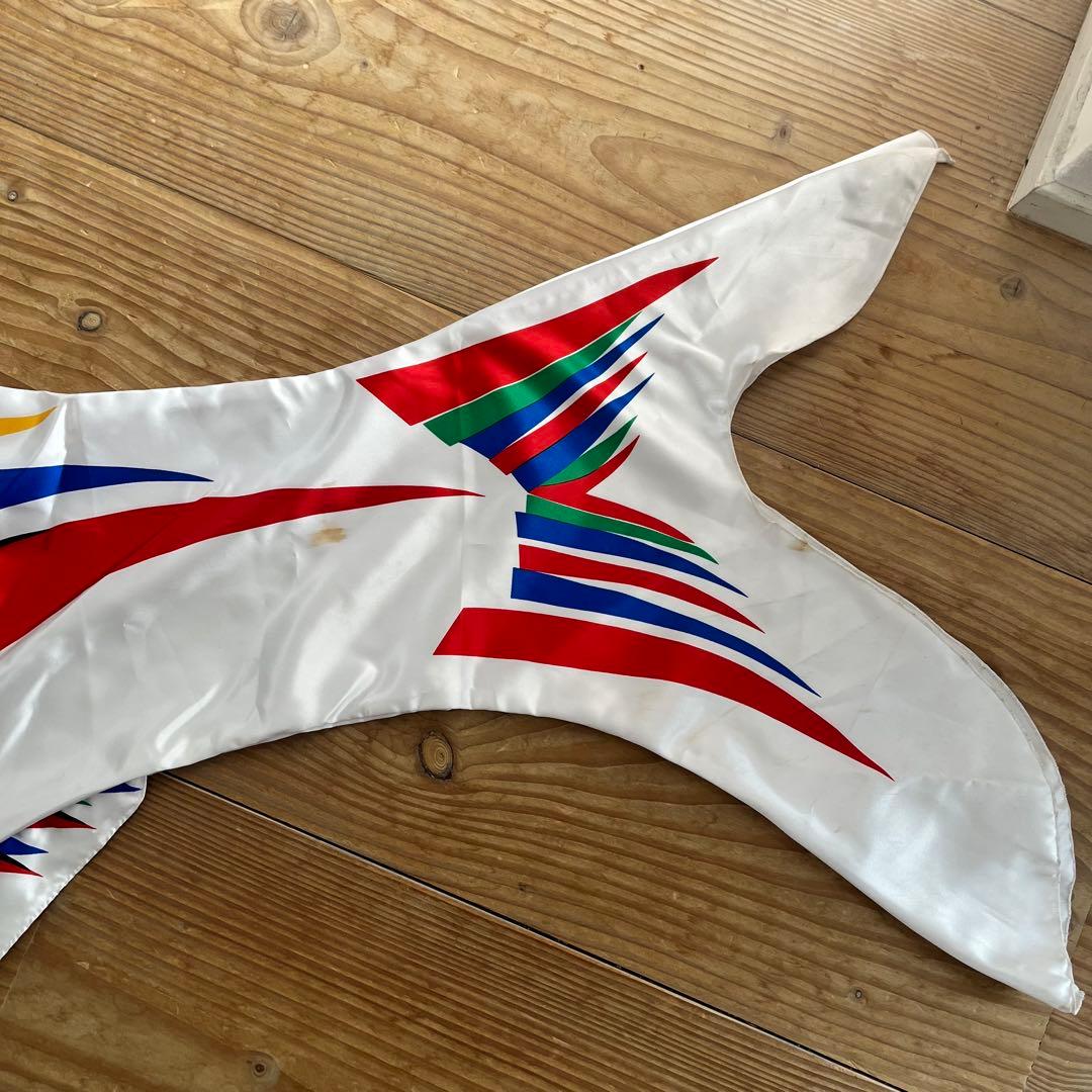 岡本太郎　こいのぼり　ベランダ