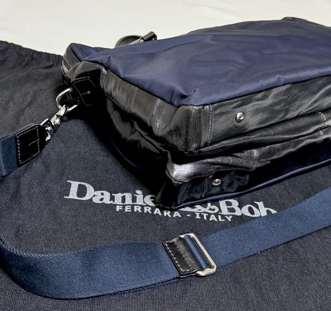 ◆イタリア製◆ダニエル＆ボブ◆美品！ショルダー付『ビジネスＢＡＧ』◆