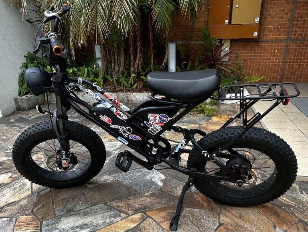 CYCOO GHOST電動アシスト自転車 カスタム多数　ブラック