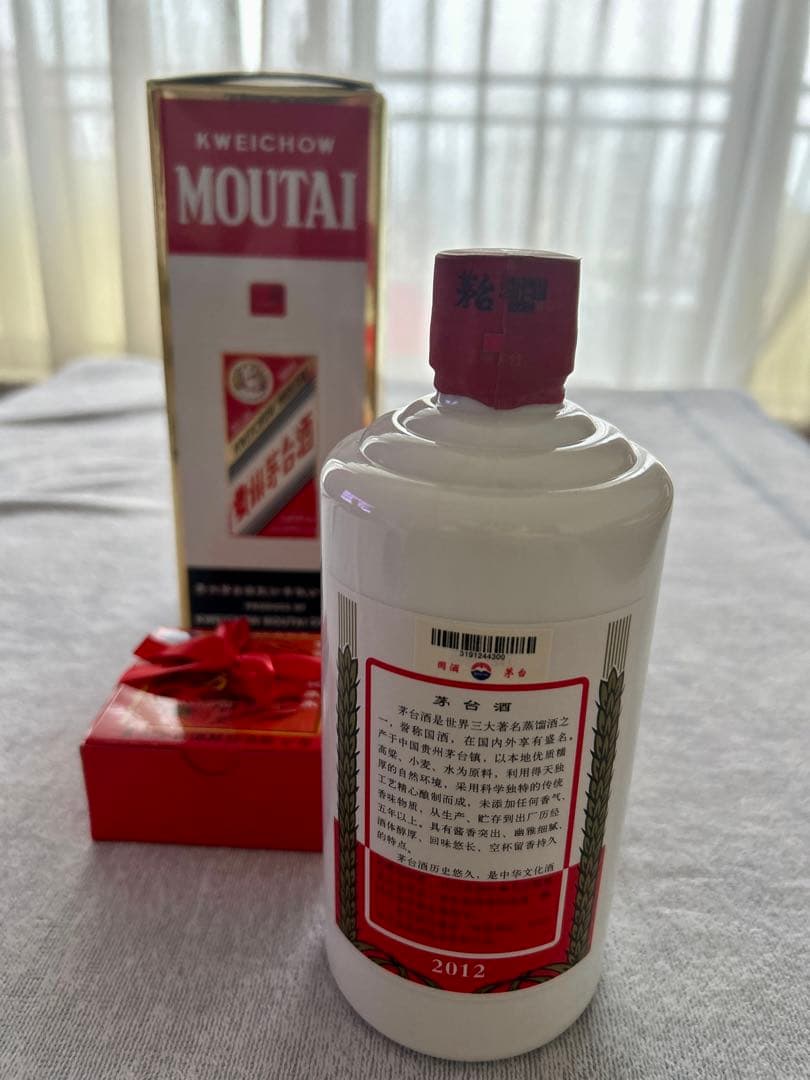 貴州茅台酒 天女ラベル 白酒 KWEICHOW MOUTAI 2012年 53度