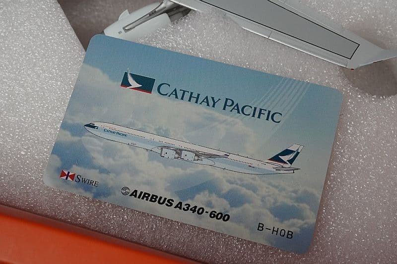 値下げ【JC Wings】A340-600 キャセイパシフィック航空 1/200