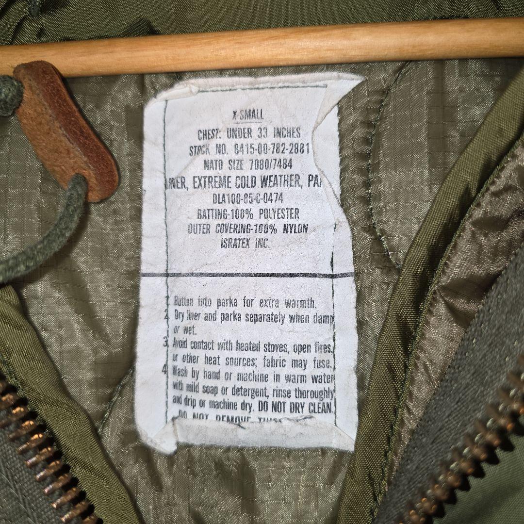 1980s us army M-65 フィッシュテール　モッズコート　フルセット