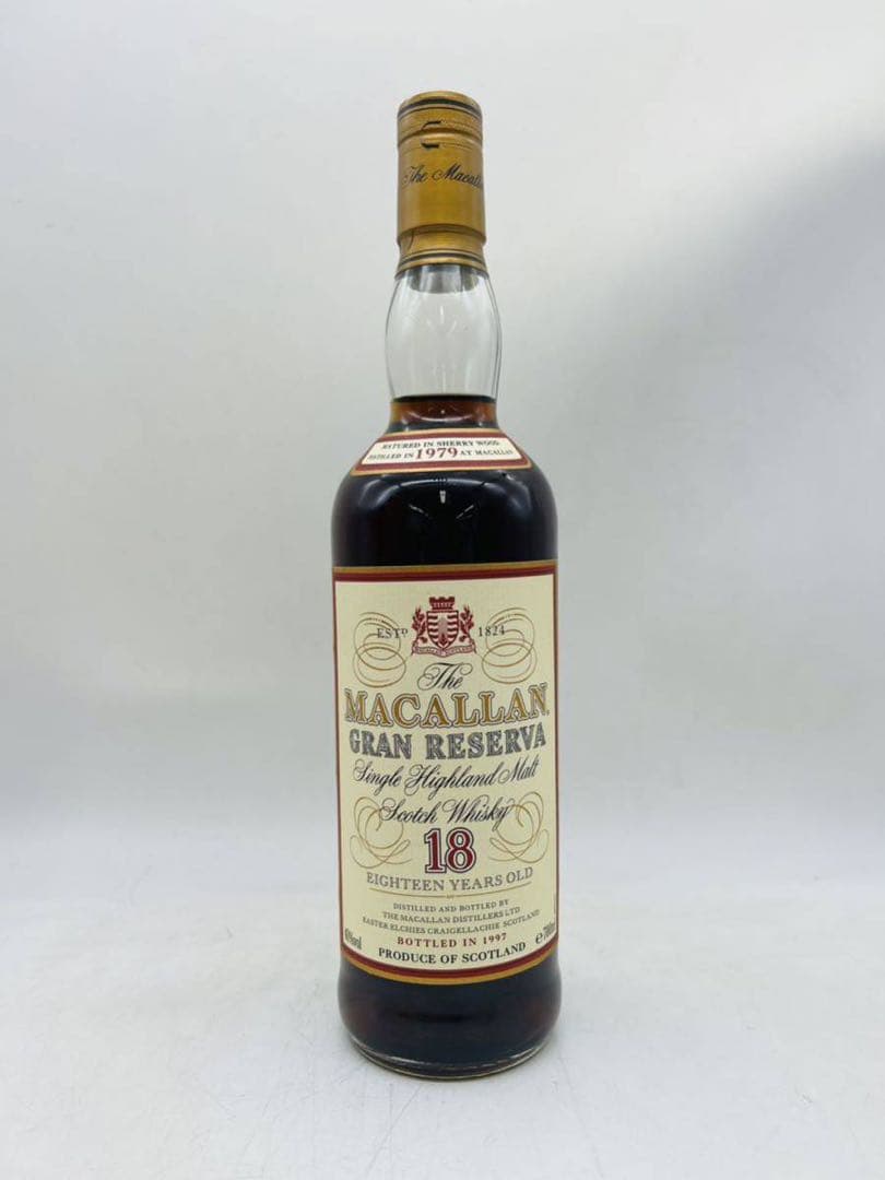 ザ・マッカラン 18年 グランレゼルバ 1979-1997 WH33602