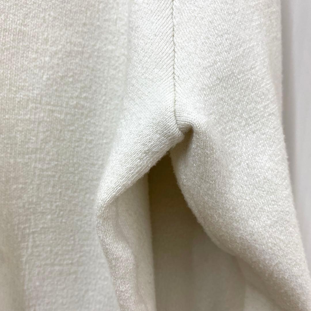 BEAMS GOLF ハーフジップニット オフホワイト