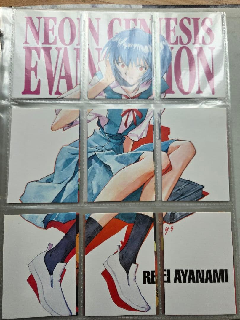 エヴァンゲリオンカードダスマスターズ２集フルコンプ品アルバム付き