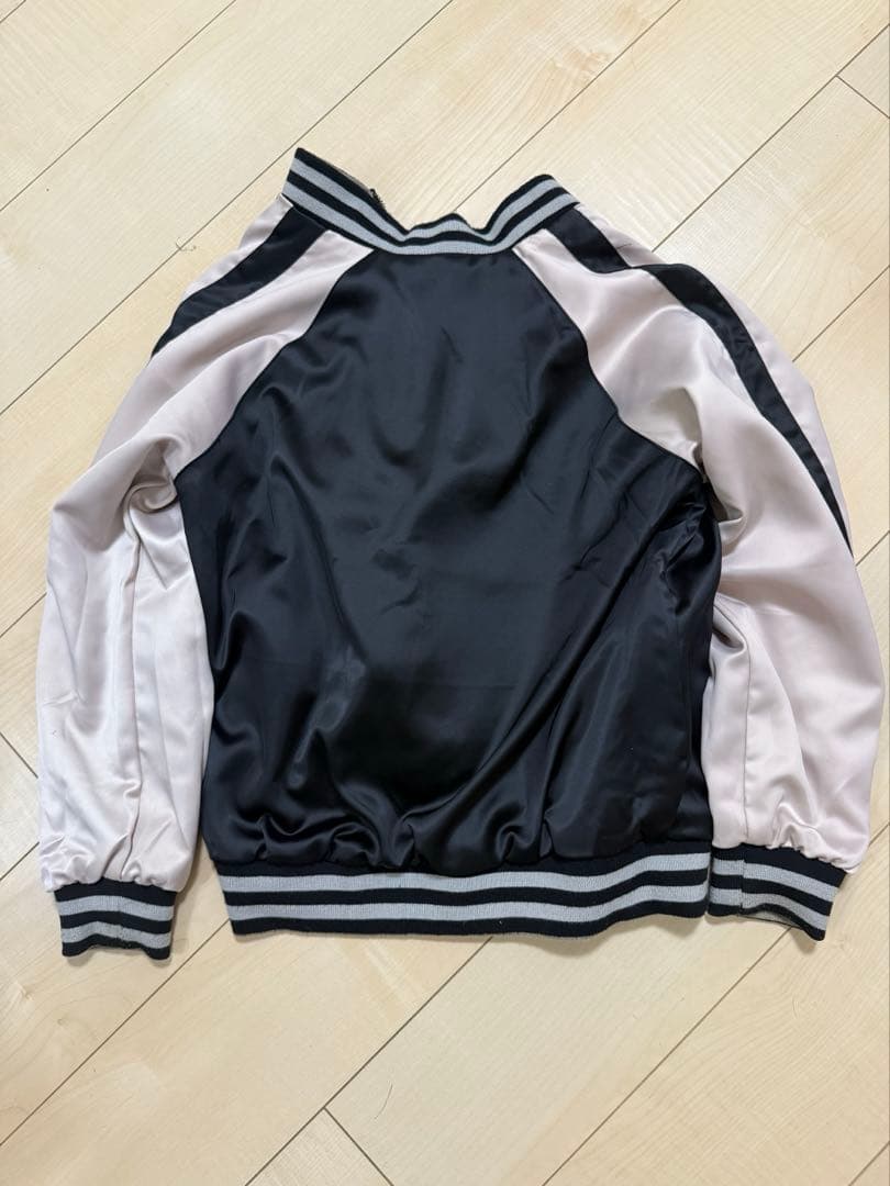 刺繍　ZARA WOMAN スカジャン リバーシブル 龍 虎 Mサイズ