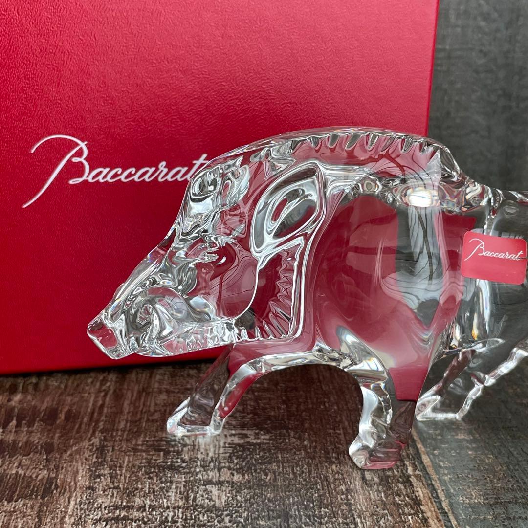 Baccarat バカラ　干支　亥年 2007年 クリスタルガラス