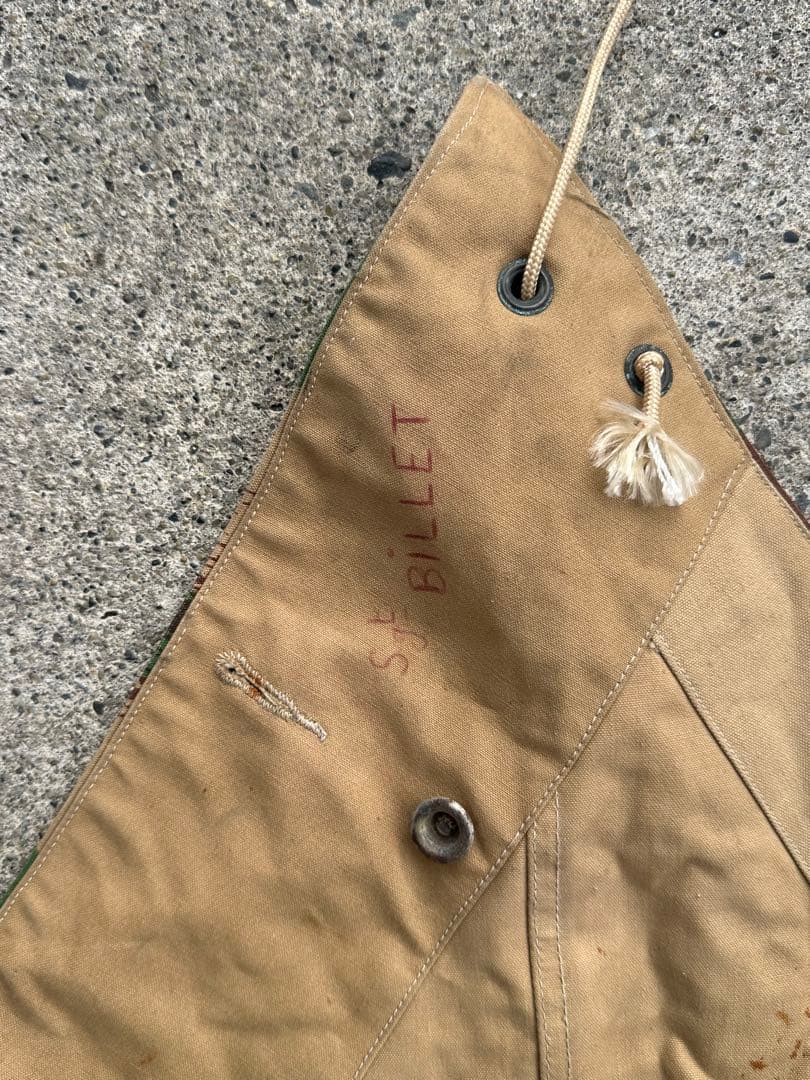 軍幕　フランス軍パップテント シェルターハーフ　リザードカモ　2枚セット