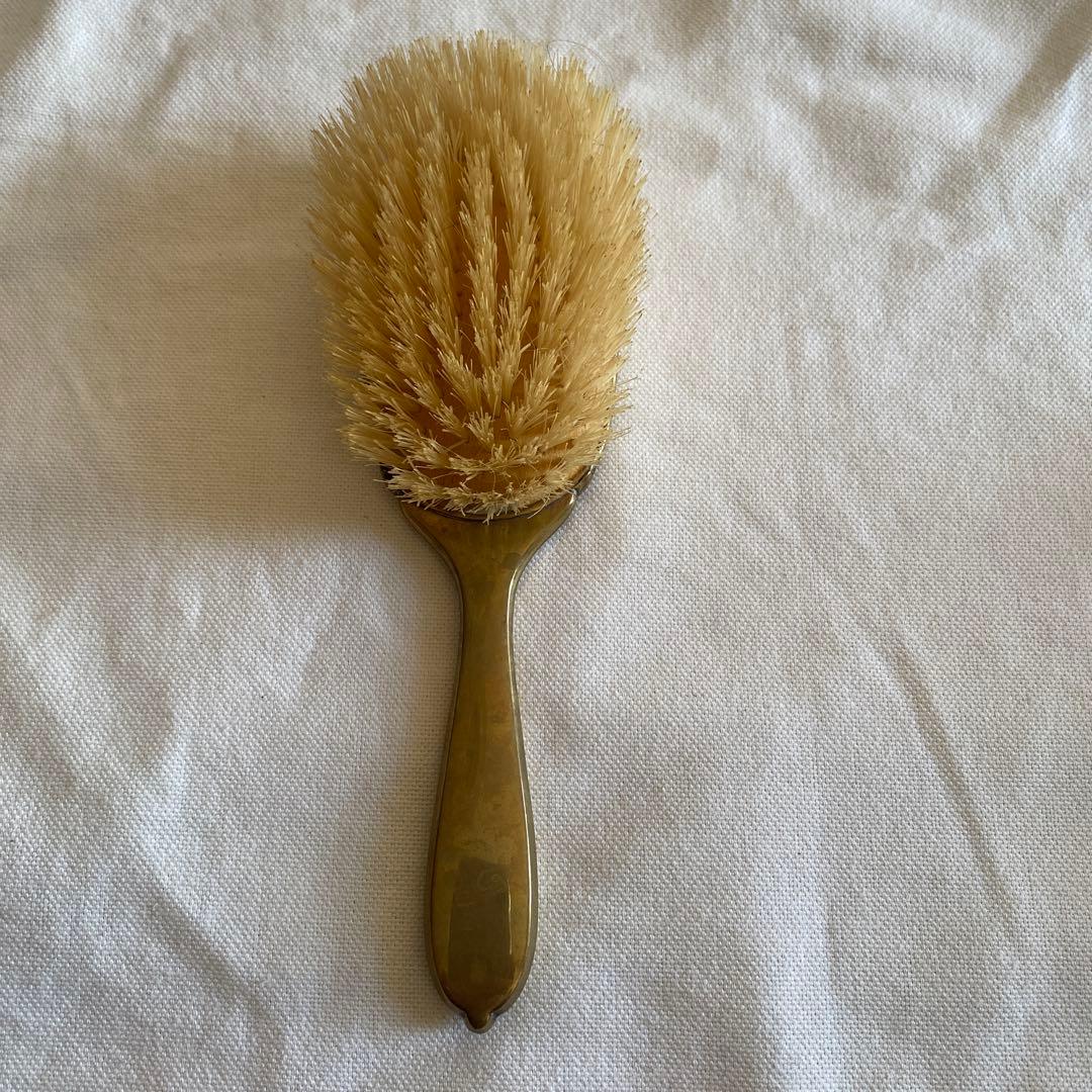 フランスアンティーク　手鏡、ブラシセット