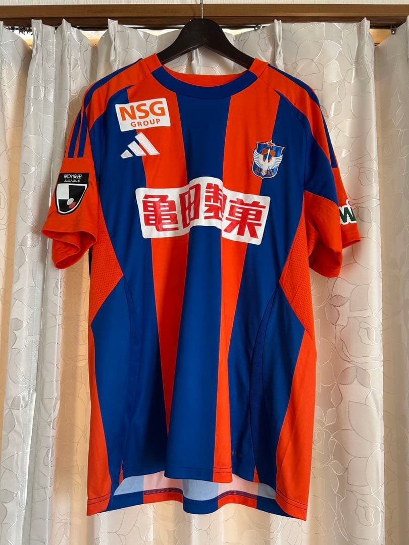 アルビレックス新潟 田代琉我　1st ユニフォーム　2025 直筆サイン入り