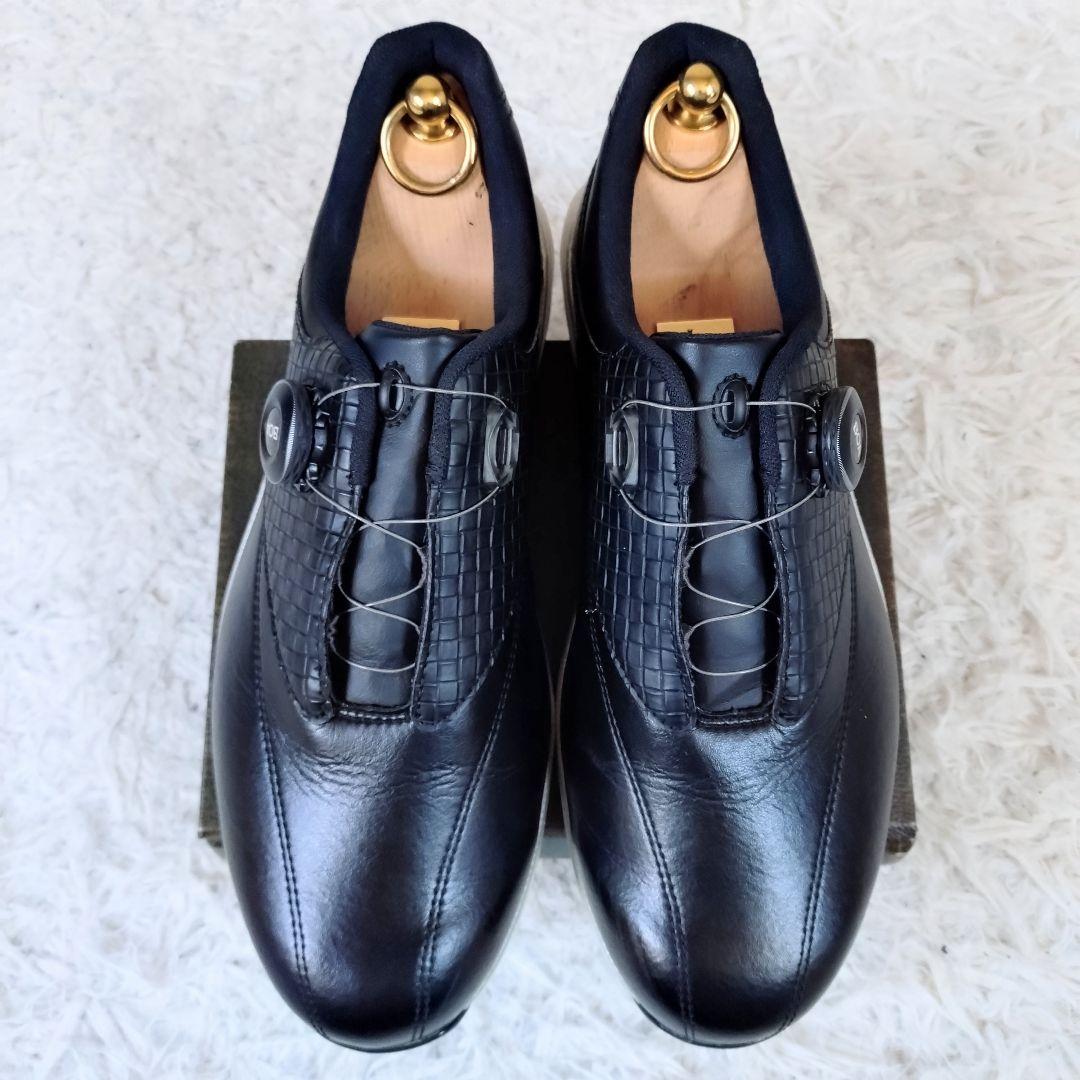 MIZUNO GOLF　ワイドスタイル003 ボア　ゴルフシューズ　黒