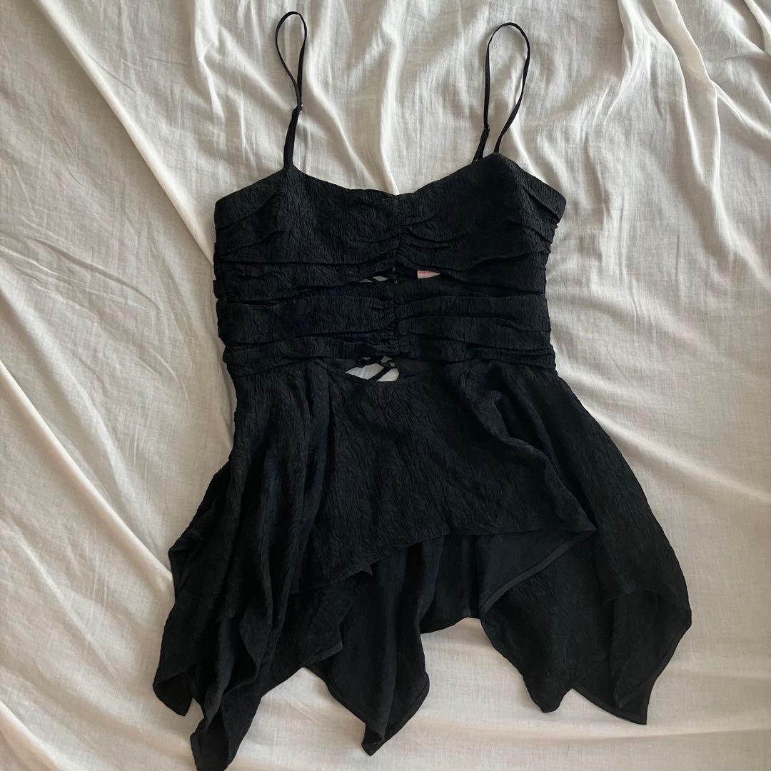 トップス FETICO BOTANICAL JACQUARD CAMI