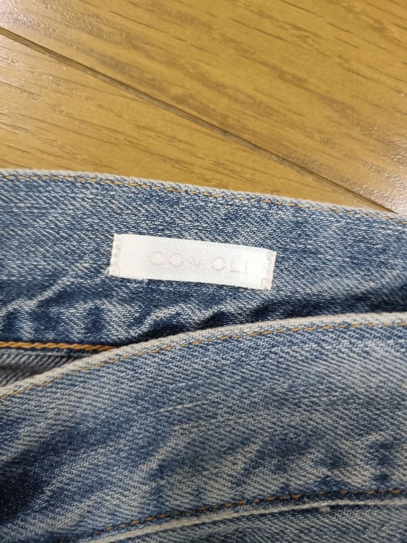 ☆訂正☆21ss comoli ブリーチデニム サイズ2
