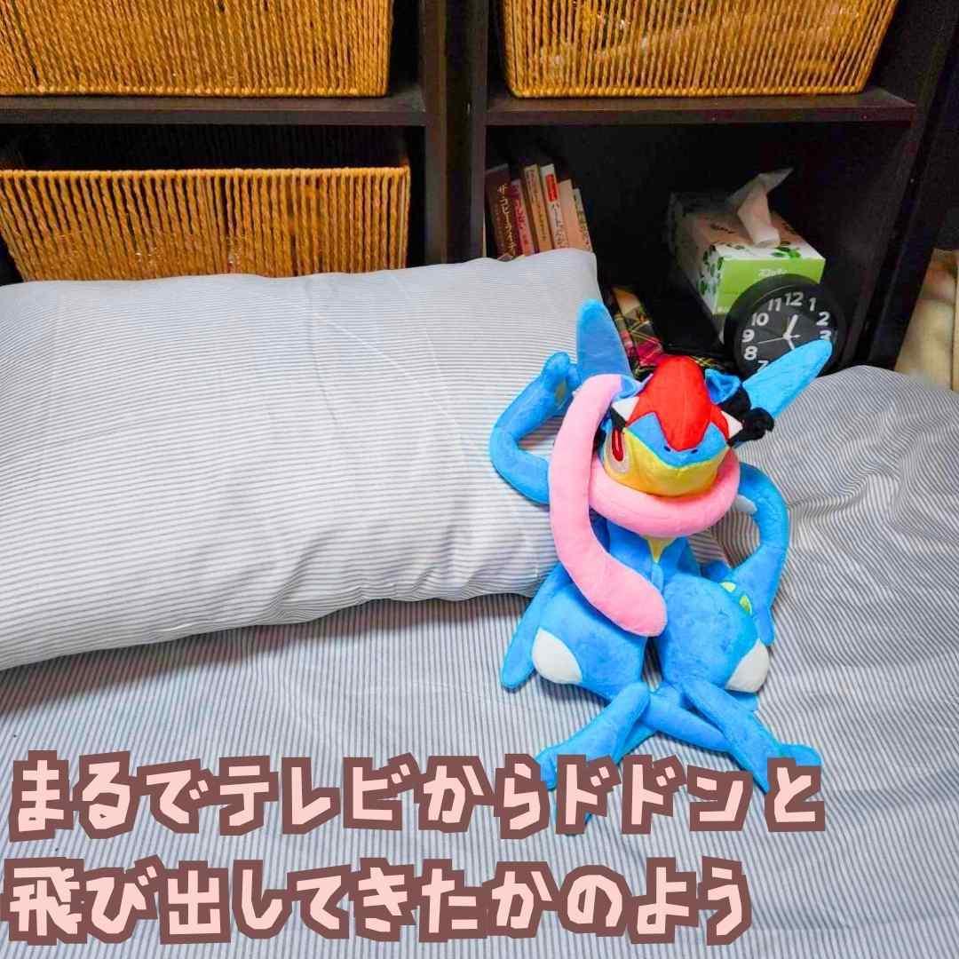 サトシゲッコウガ　ぬいぐるみ　ゲッコウガ　大きい　国内35cm　【残3】