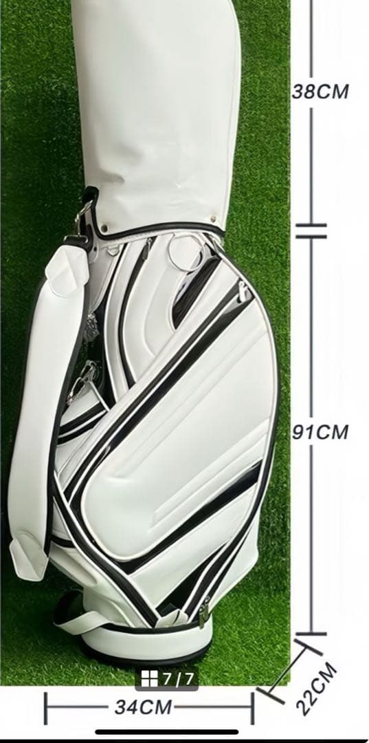 未使用シーリグ付き非売品！ご成約者用レクサス　ゴルフキャディバック最上位モデル。