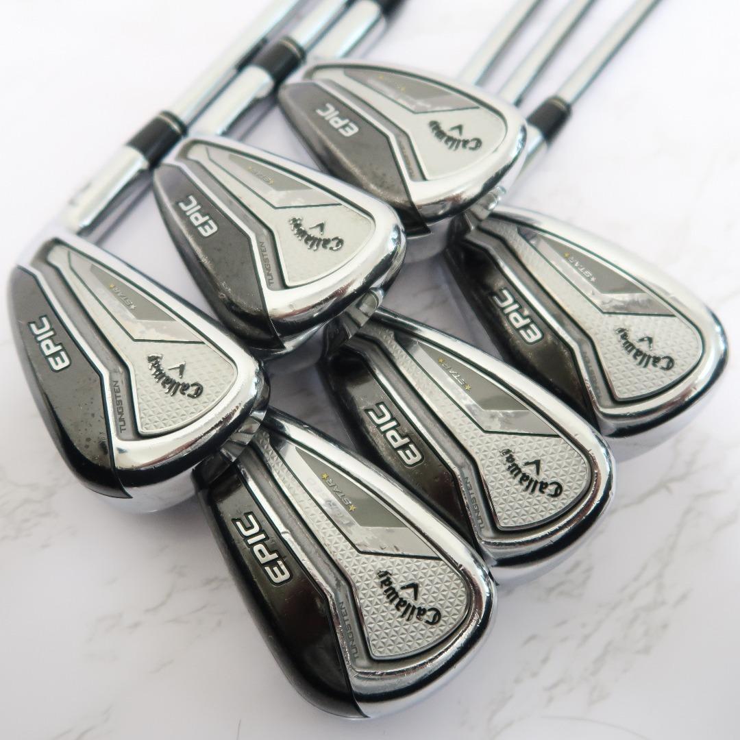 キャロウェイ EPIC FORGED STAR アイアン 6本（6～P,A）S