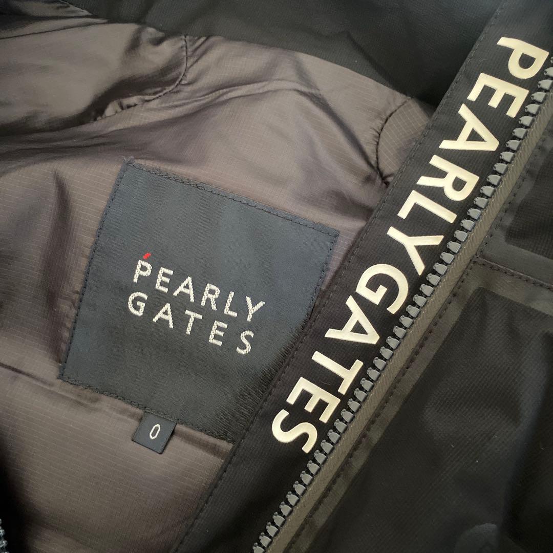 PEARLY GATES ネイビー ジップアップベスト　S