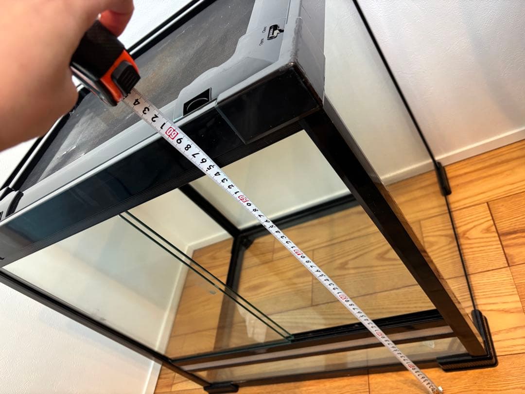 爬虫類飼育ガラスケージ 60✖️60✖️45cm 新潟