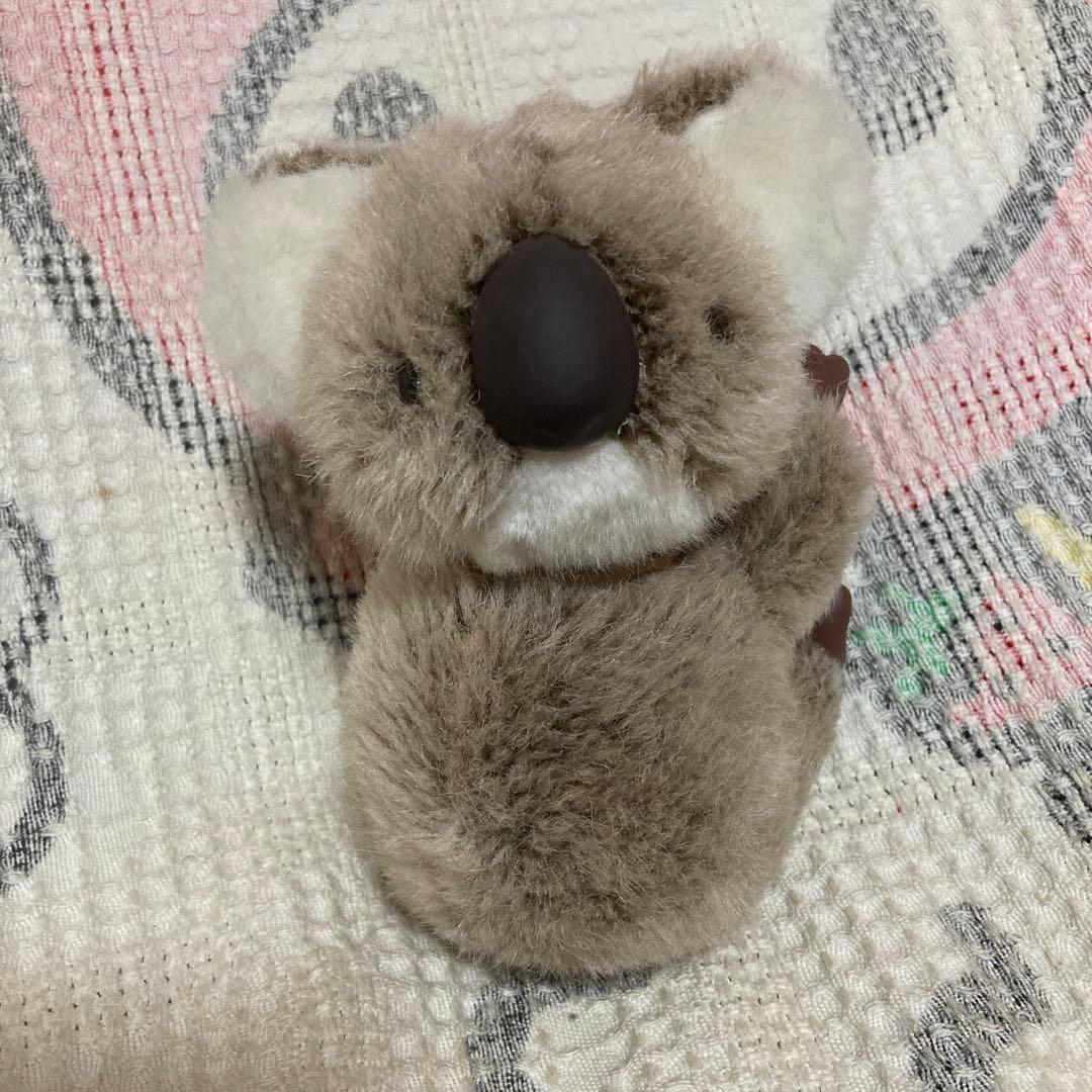 昭和レトロ　ヴィンテージ IKB コアラ　ぬいぐるみ　鼻＆手足ソフビ素材　中古