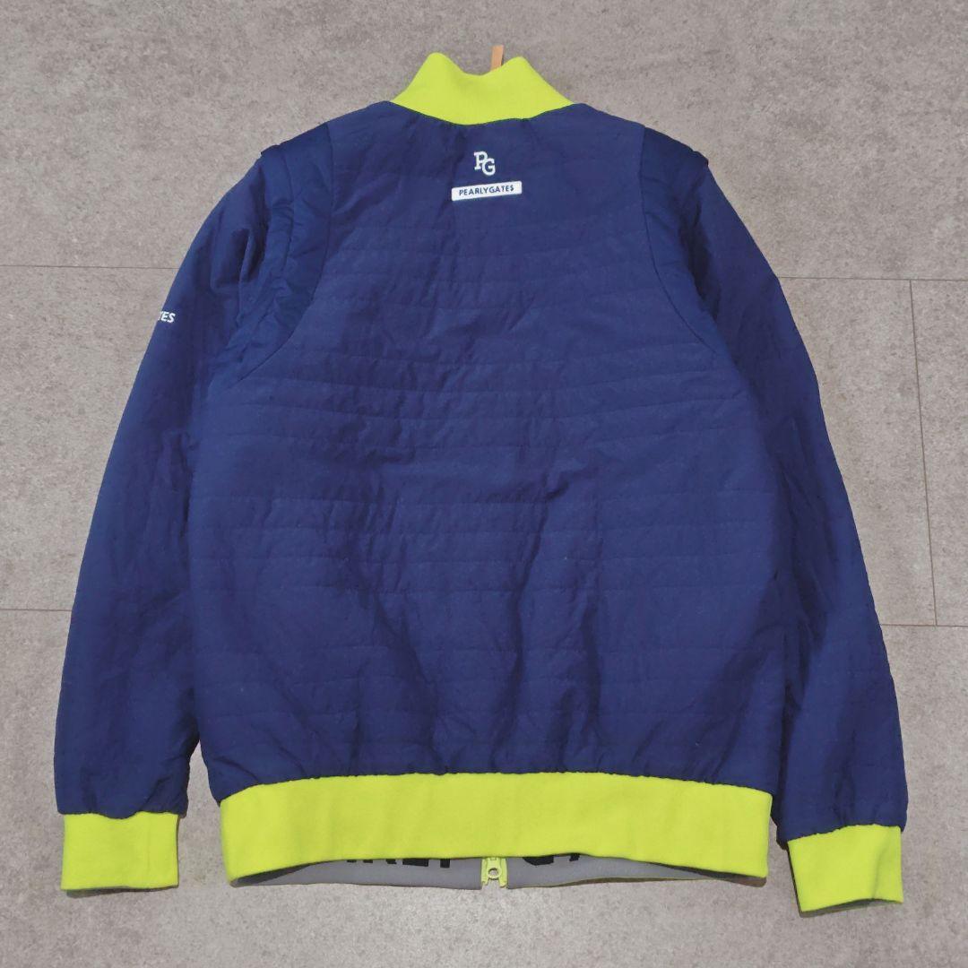 【パーリーゲイツ】リバーシブルストレッチ4Wayブルゾン ジップアップジャンパー