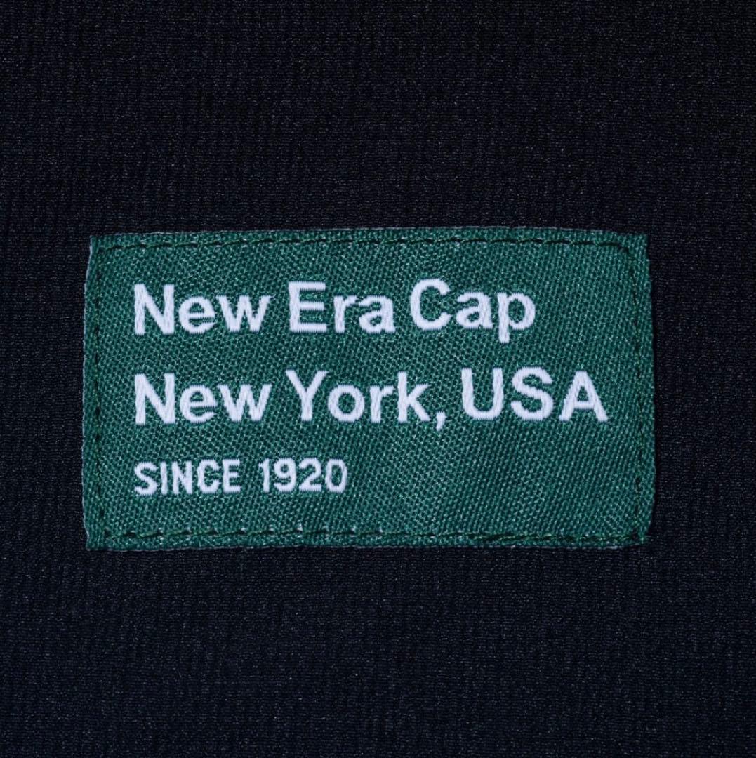 半袖 クロスウェア ジャケット スクエアニューエラ ベージュブラック ゴルフ