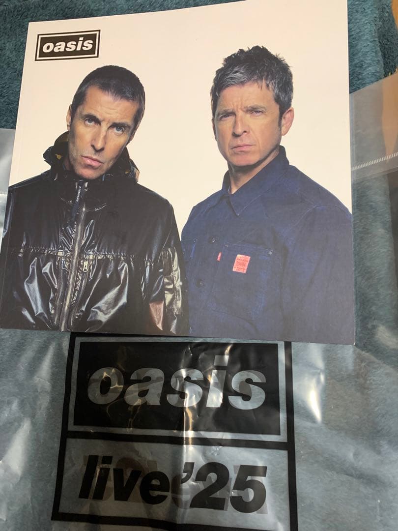 oasis 限定ツアーパンフレット 来日 2025オアシス