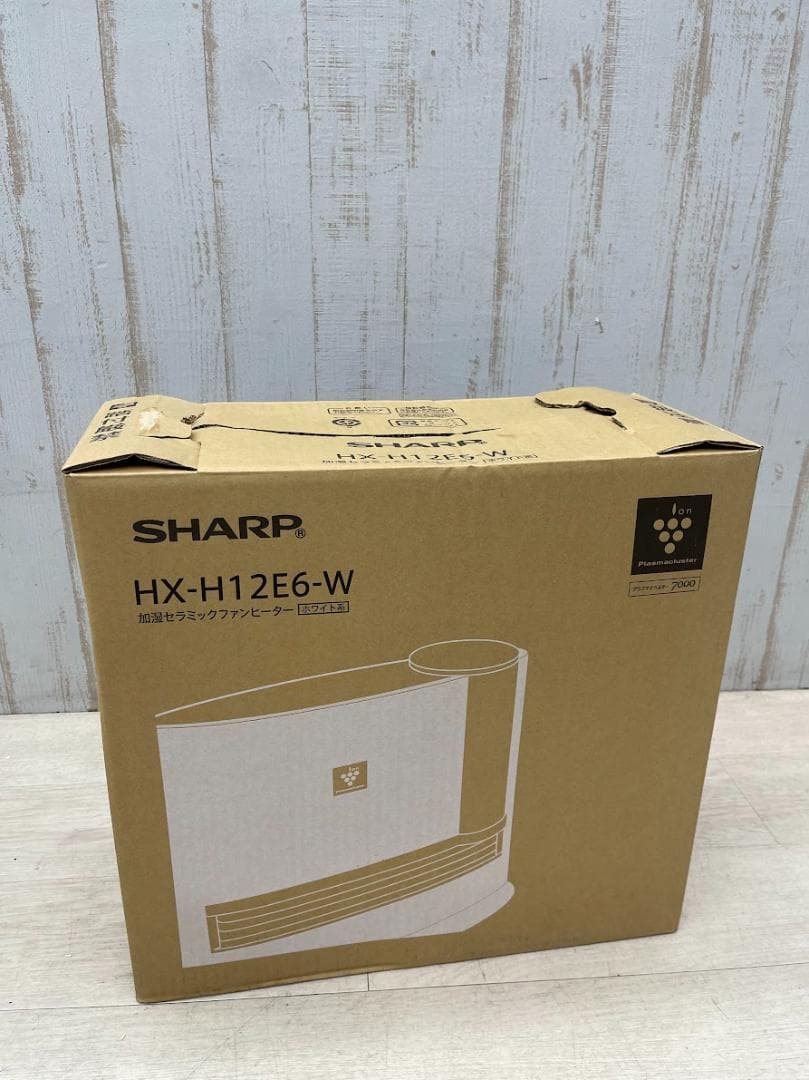 新品 シャープ 加湿セラミックファンヒーター HX-H12E6-W ホワイト