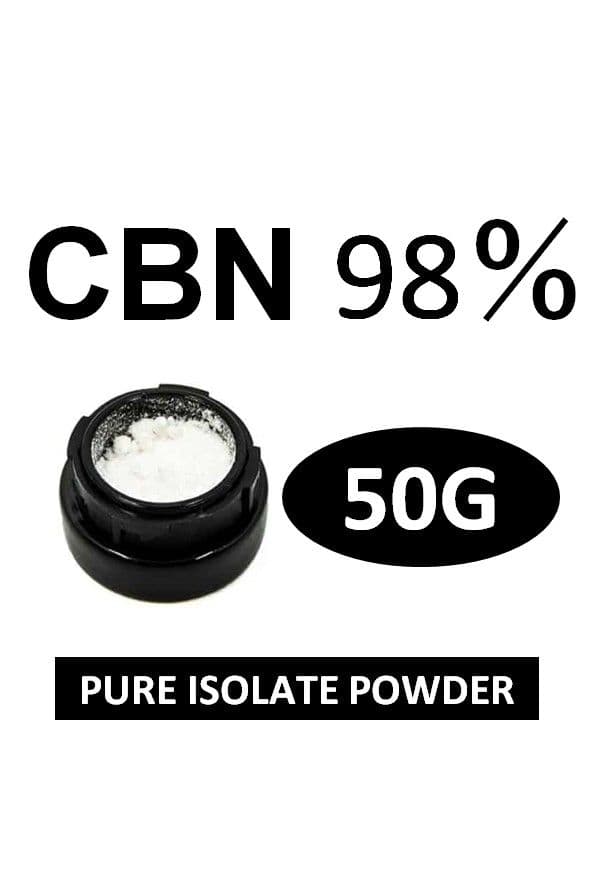 【50G】CBN アイソレート クリスタル 結晶パウダー(高純度98%) CBD