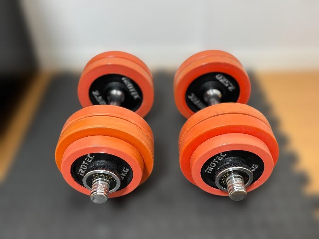 ダンベル 約25kgセット IROTEC アイロテック【送料無料】筋トレ