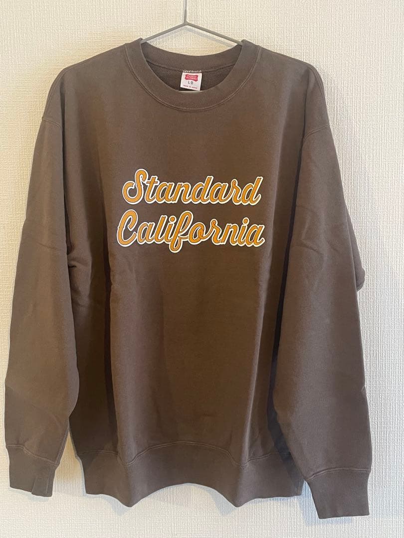 スタンダードカリフォルニアトレーナーブラウンＬ