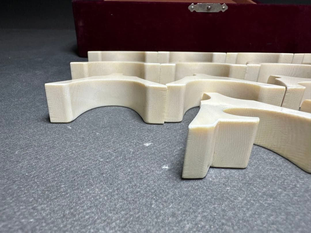 極上　三線　琴柱 筝柱　天然素材 14個セット 和楽器　御琴　和琴