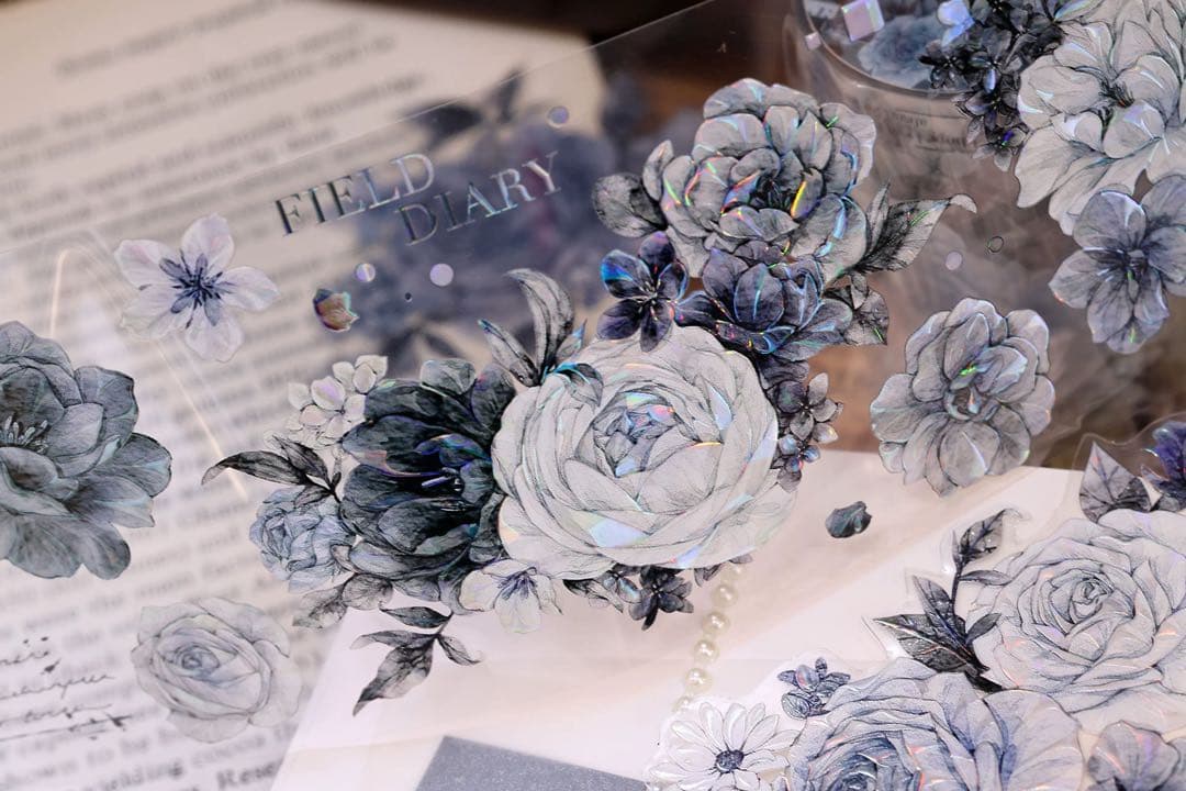 ⭐️SALE⭐️ 小白家文創《岚烟》海外マスキングテープ　マステ 【2505】