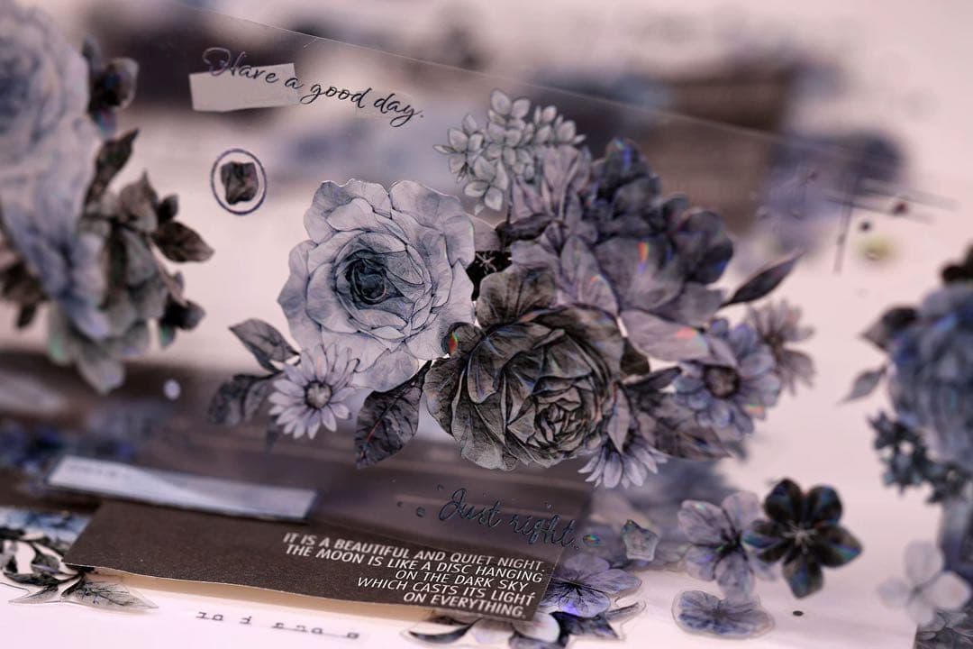 ⭐️SALE⭐️ 小白家文創《岚烟》海外マスキングテープ　マステ 【2505】