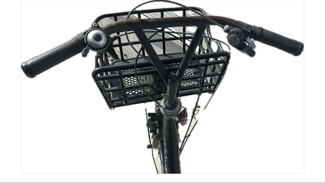 ふたごじてんしゃ ブラック 鍵２本