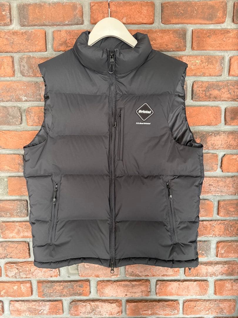 ほぼ新品Bristolダウンベスト(BLACK)size L
