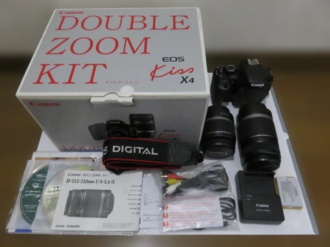 Canon デジタルカメラ EOS Kiss X4 ダブルズームキット