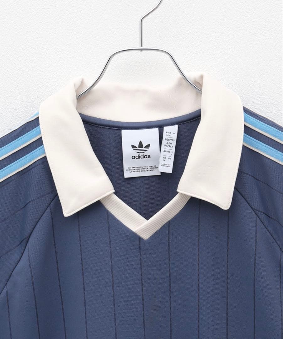【ADIDAS/アディダス】 STRIPE JERSEY Tee