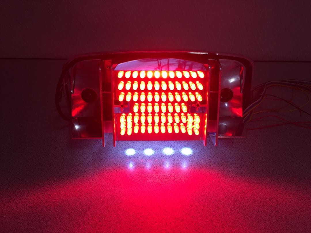 CBX400F ☆流星テールランプLEDユニット☆超爆光72発!