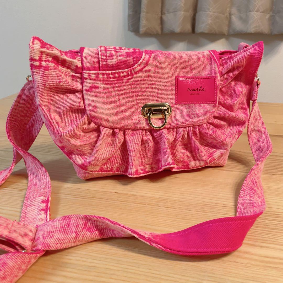 デニム リメイク ピンク セット