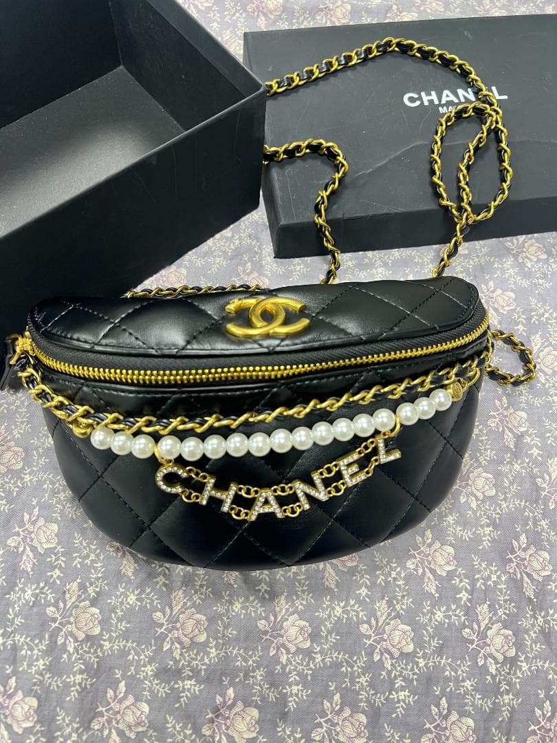 ✨VIP限定 非売品 ブラックレザー バッグ