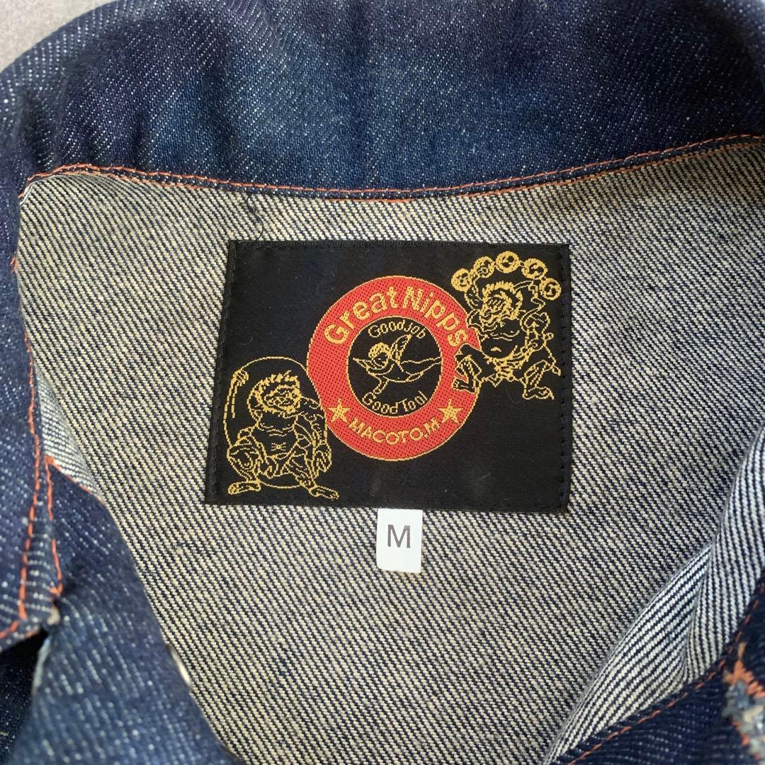 バイク乗り　BARNSTORM MC TROOPS デニムベスト　東本昌平