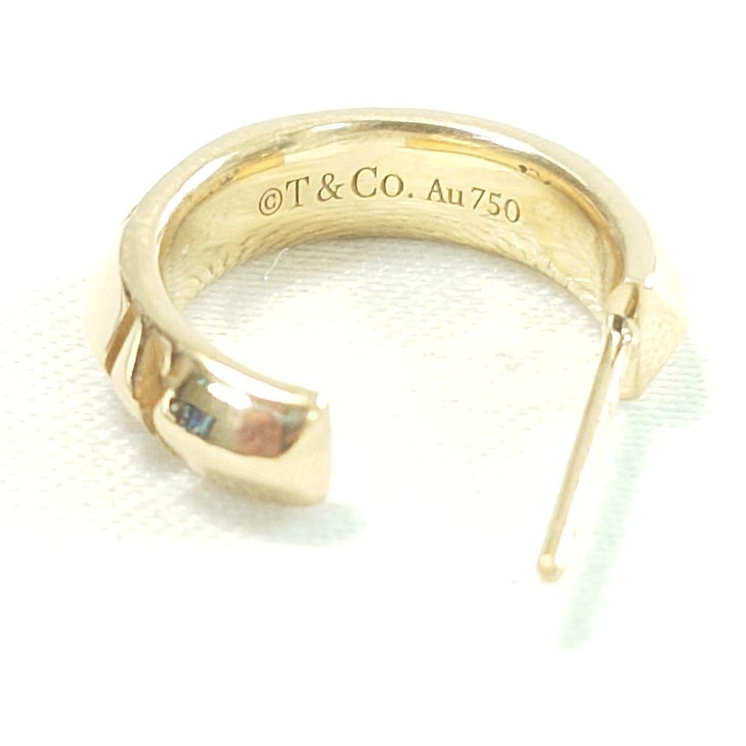 【磨き済み】ティファニー アトラス X フープ ピアス 片耳用 6593