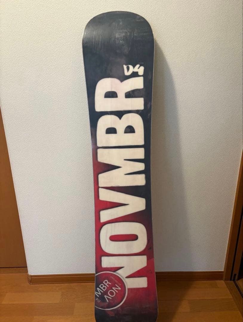 November D4 147cm【美品】グラトリ名機　おまけ付き　価格今週限定